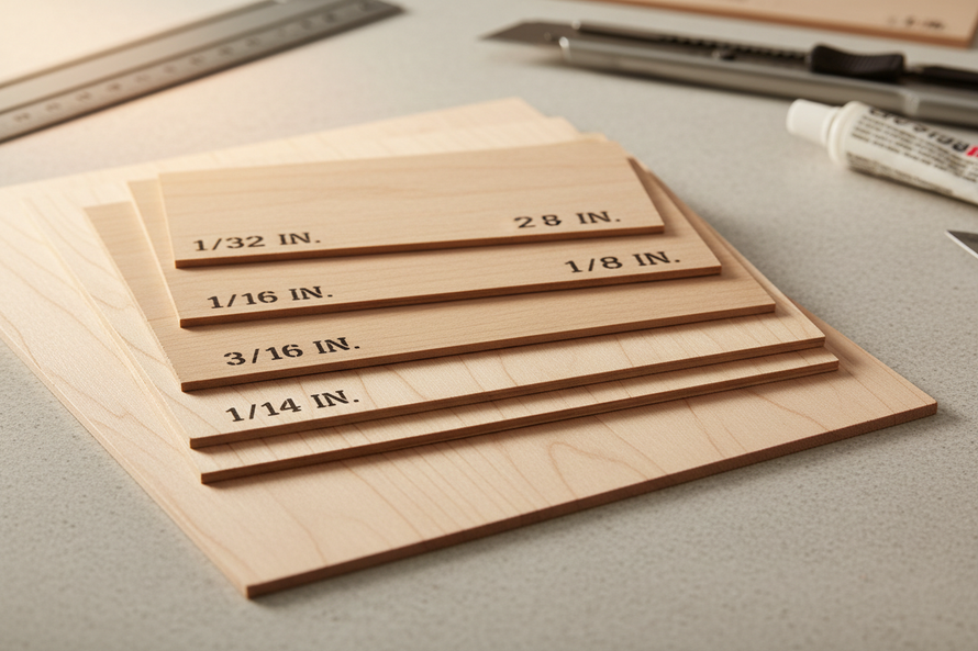 In Stock Craft Basswood