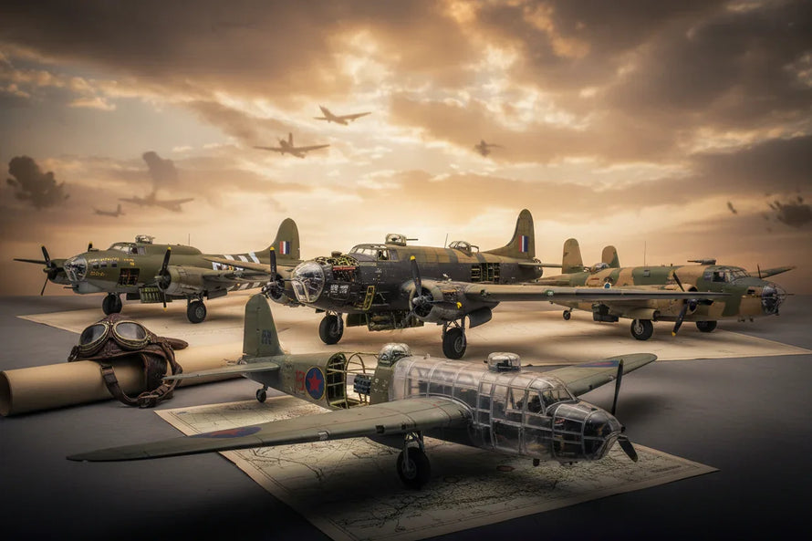 In Stock 1/48 HKM Prop Aircraft