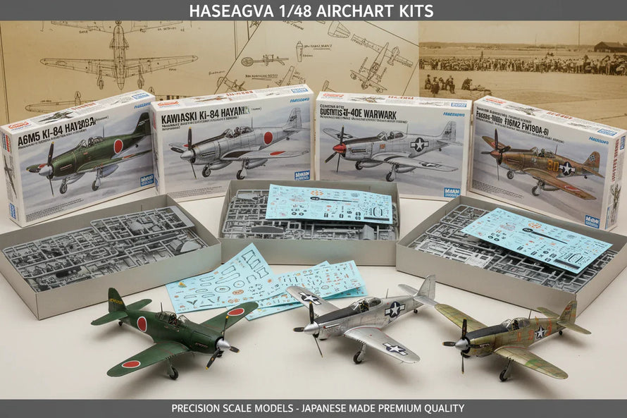 In Stock 1/48 Hasegawa Prop Aircraft