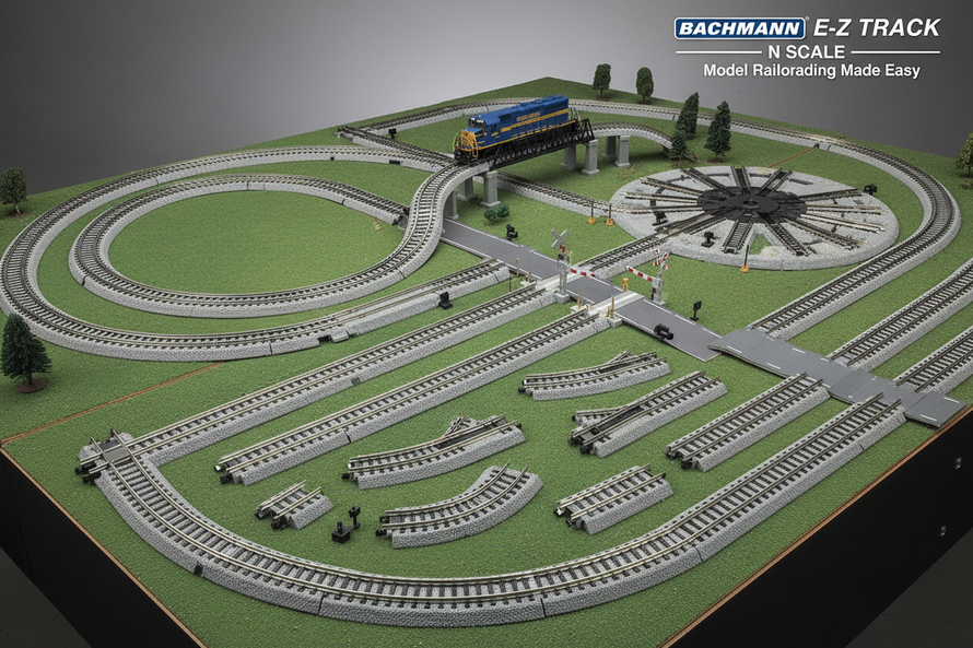 N Scale Bachmann E-Z Track