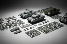 1/35 scale model tank kits with assembly parts and sprues from MENG at MPM Hobbies