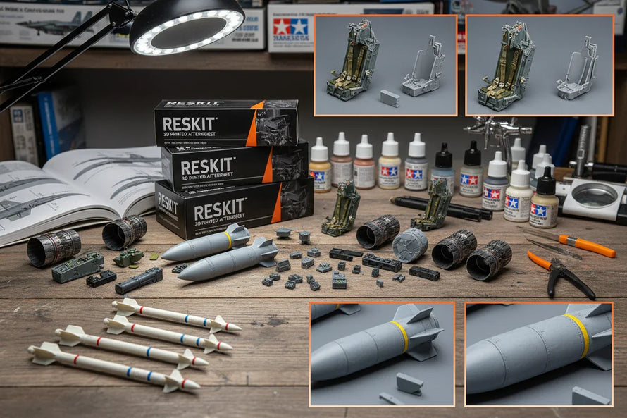 In Stock 1/48 Reskit Aftermarket Parts