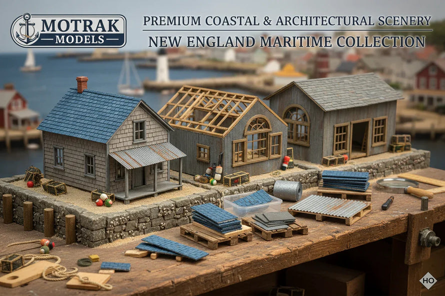 HO Scale Motrak Scenery