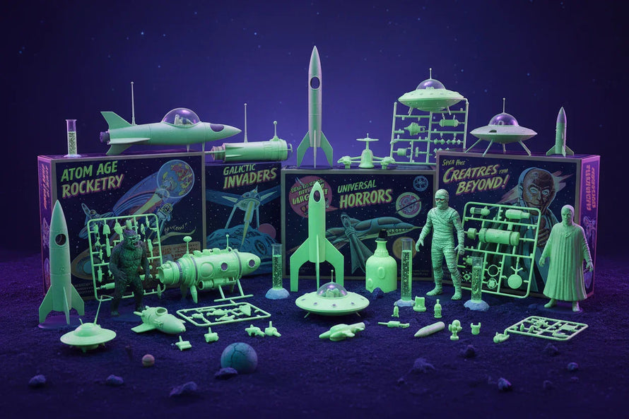 In Stock Atlantis Models Sci-Fi