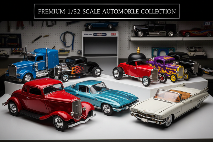 In Stock 1/32 Scale Model Automobiles