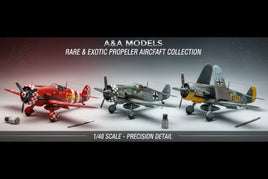 A&A Models 1/48 scale rare and exotic propeller aircraft model kits from MPM Hobbies.