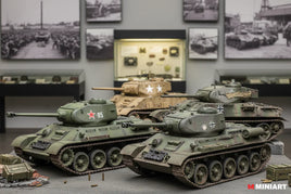 Realistic 3D printed WWII tank scale models on display at MPM Hobbies