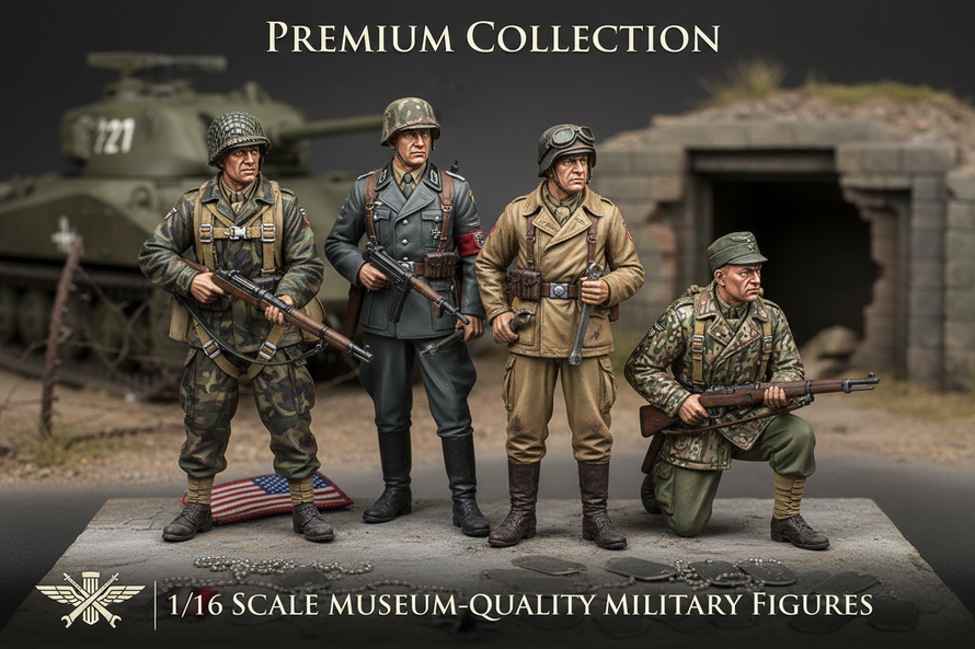 In Stock 1/16 Scale Figures