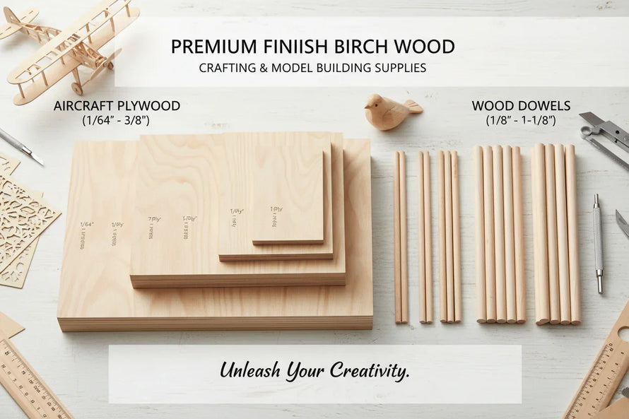 In Stock Birch Wood