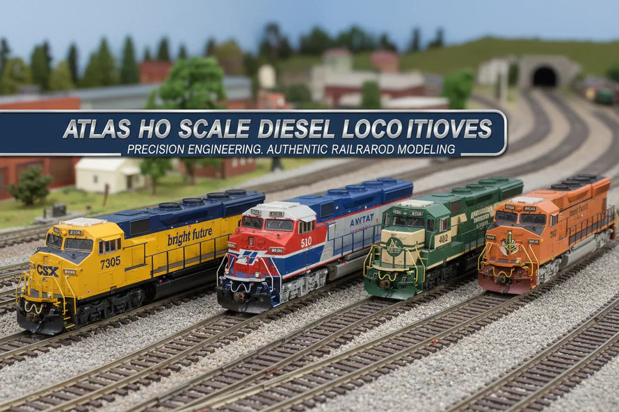 In Stock HO Atlas Locomotives