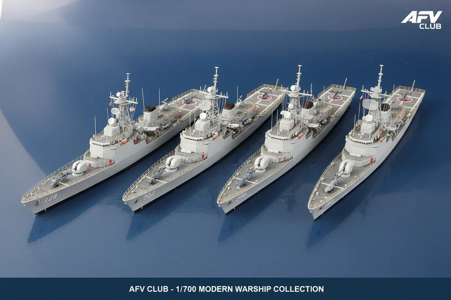 In Stock 1/700 AFV Model Ships