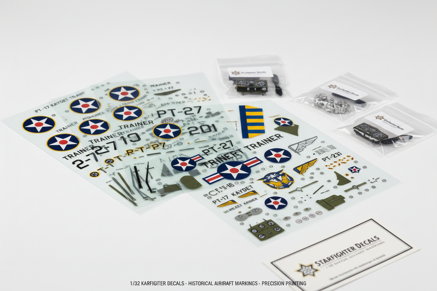 1/32 Starfighter Decals Aircraft Aftermarket Parts
