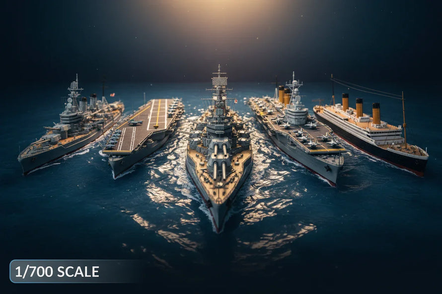 1/700 Meng Model Ships