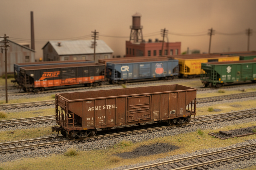In Stock HO Scale Gondola