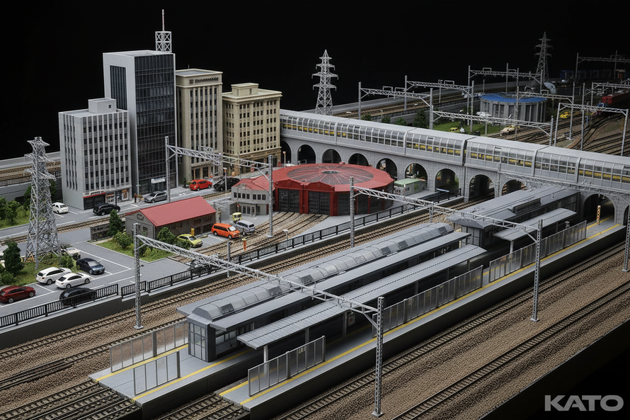 N Scale KATO Scenery