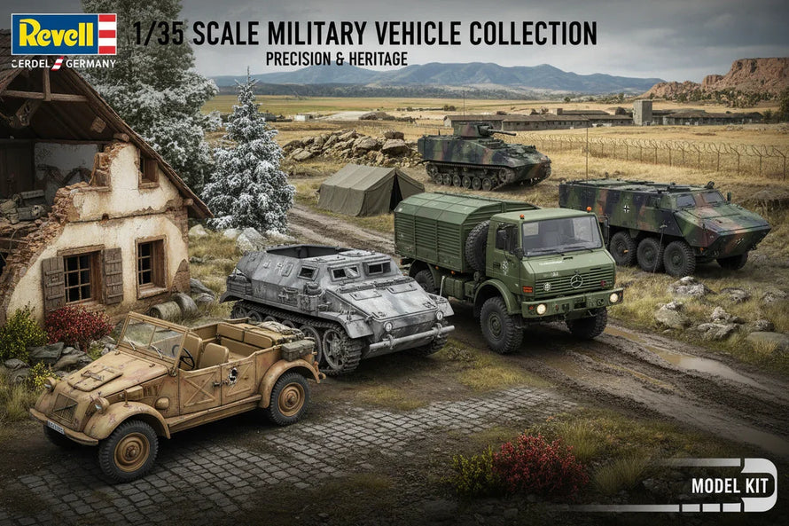1/35 Revell-Germany Military Vehicles