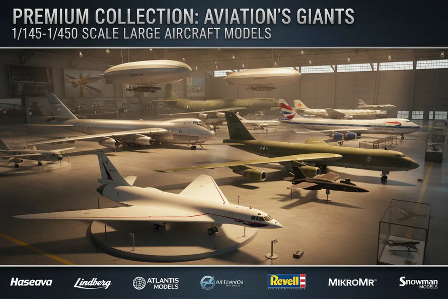 1/145-1/450 Scale Model Aircraft