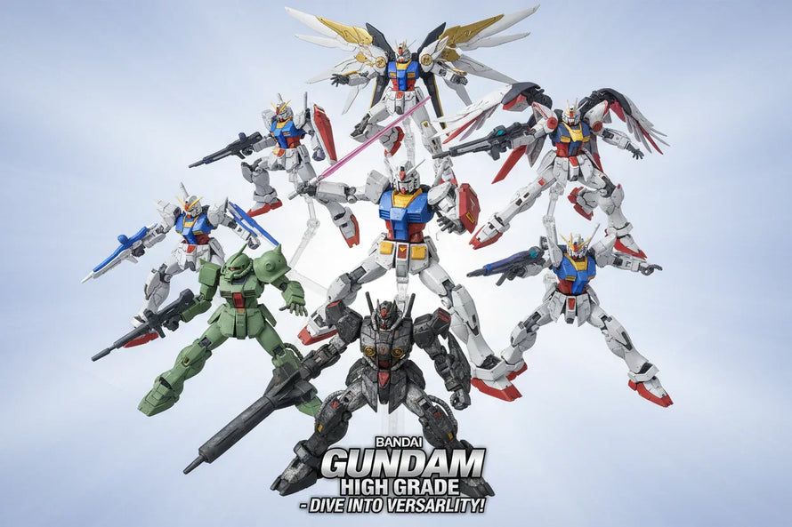 In Stock Bandai Gundam High Grade