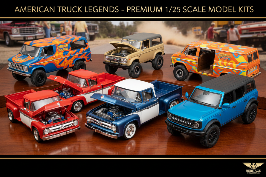 In Stock 1/25 Jeeps/Trucks/Vans