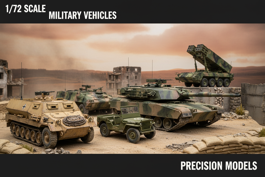 In Stock 1/72 Military Vehicles