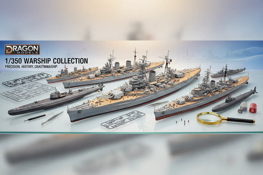 In Stock 1/350 Dragon Model Ships