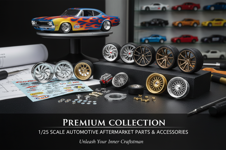 In Stock 1/25 Auto Aftermarket Parts