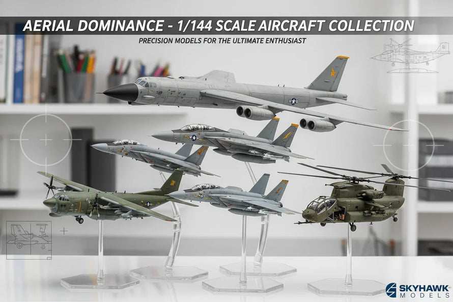 1/144 Scale Model Aircraft
