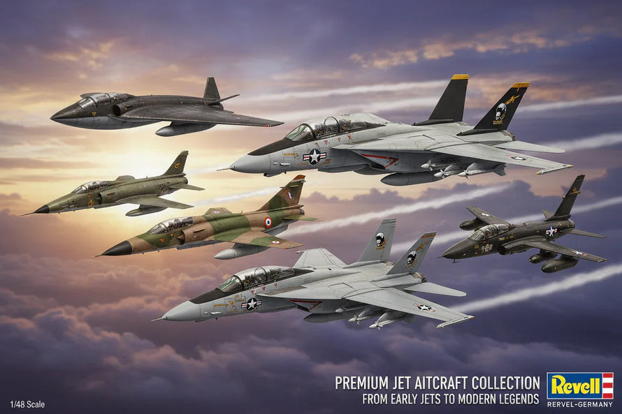 In Stock 1/48 Revell-Germany Jet Aircraft