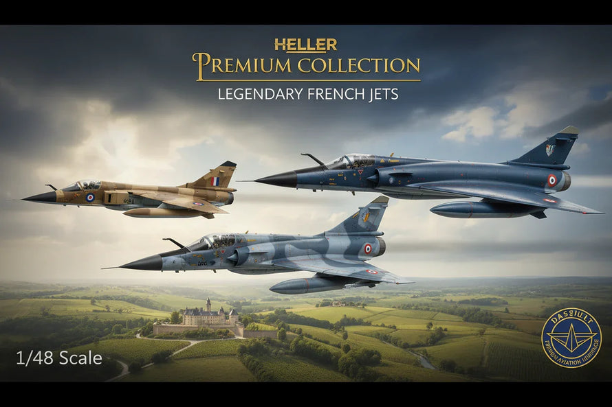 1/48 Heller Jet Aircraft