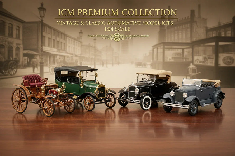 In Stock 1/24 ICM Cars