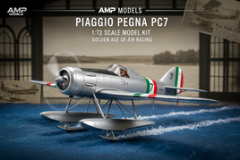 1/72 AMP Models Piaggio Pegna PC7 racing seaplane with hydrofoil design in Italian racing markings