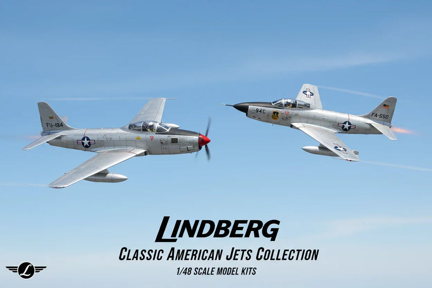 In Stock 1/48 Lindberg Jet Aircraft