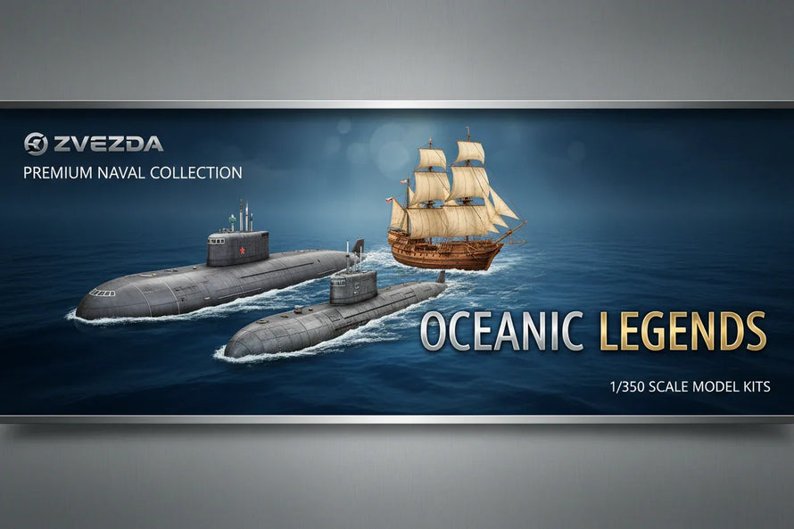 In Stock 1/350 Zvezda Model Ships