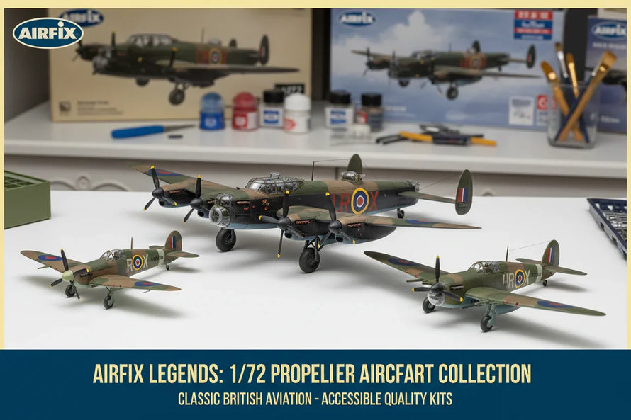 In Stock 1/72 Airfix Prop Aircraft