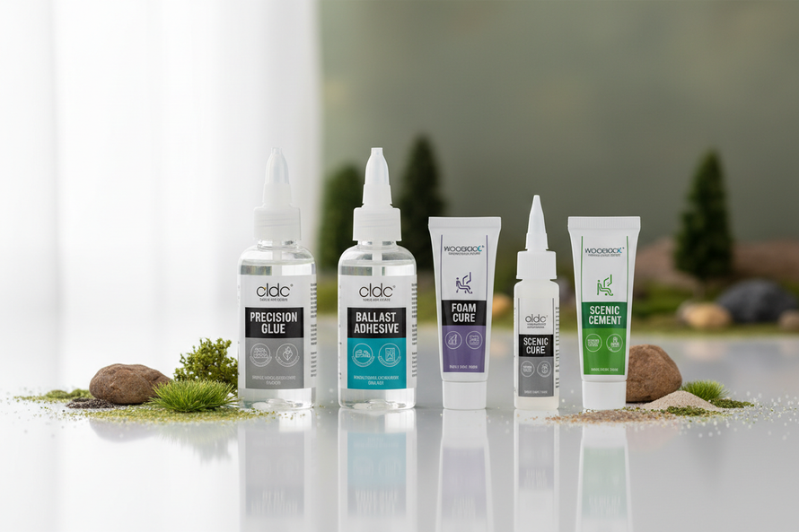 Scenic, Clear and Diorama Glues