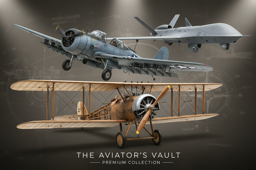 In Stock 1/16-1/23 Scale Aircraft