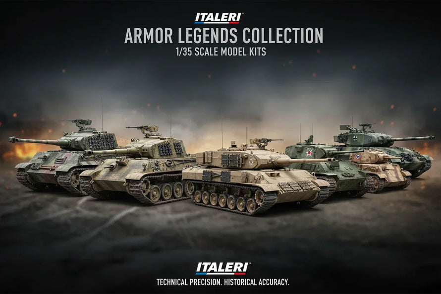 In Stock 1/35 Italeri Tanks