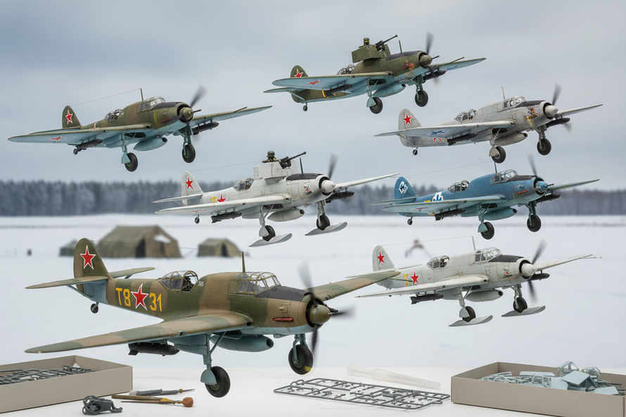 1/72 Uni Model Prop Aircraft