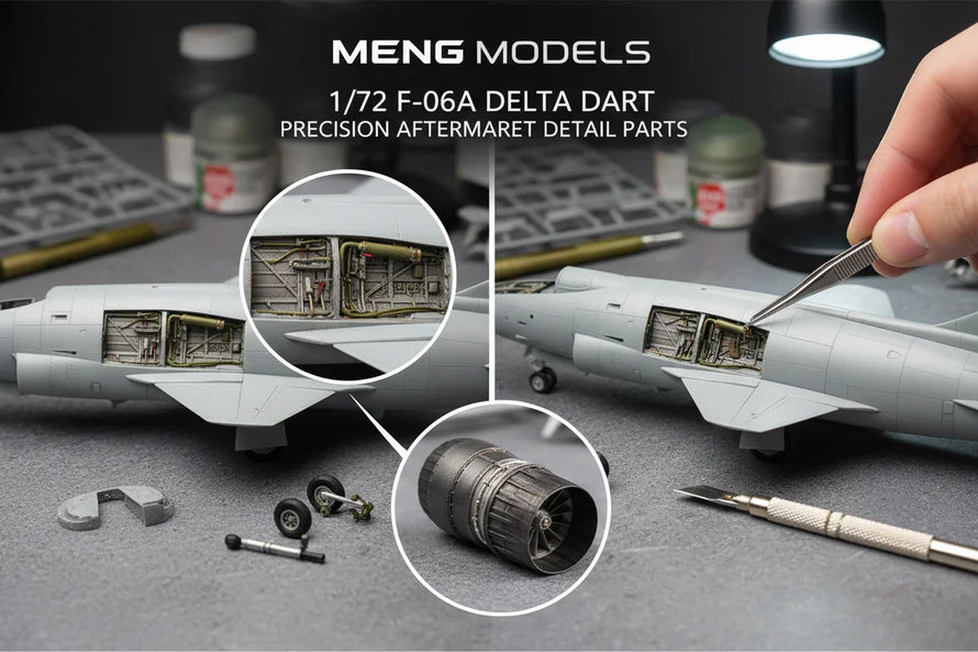 In Stock 1/72 Meng Models Aftermarket Parts