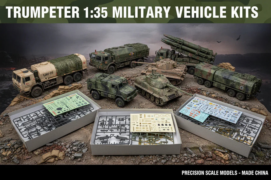 In Stock 1/35 Trumpeter Military Vehicles