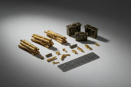 1/35 scale metal model parts and accessories set from Master Model, displayed on a gray background