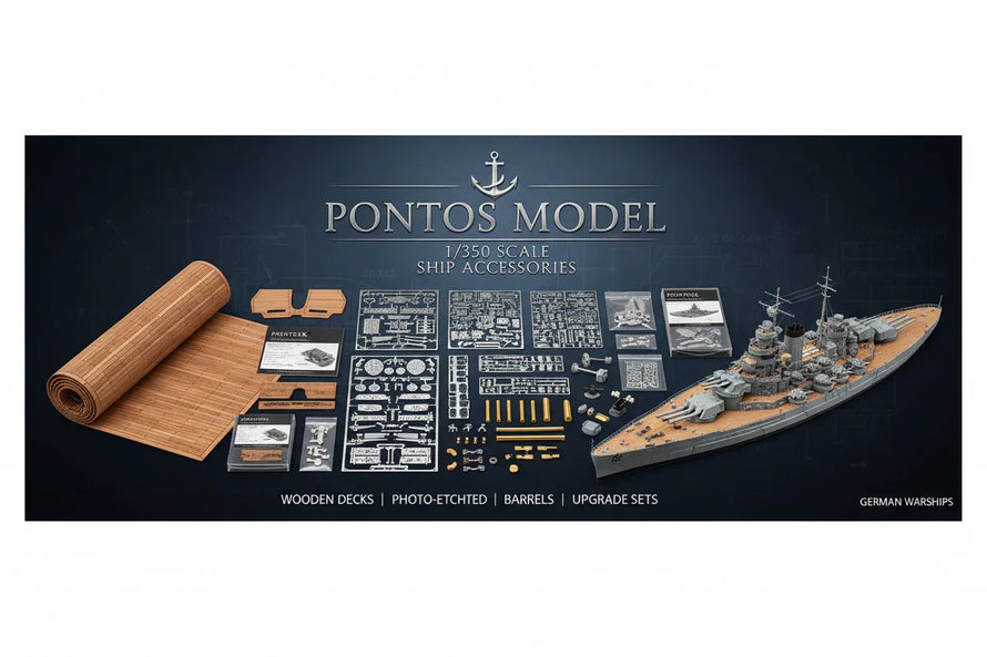 1/350 Pontos Model Ship Accessories