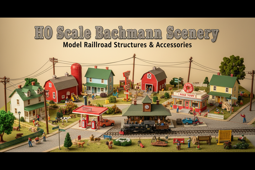 In Stock HO Scale Bachmann Scenery