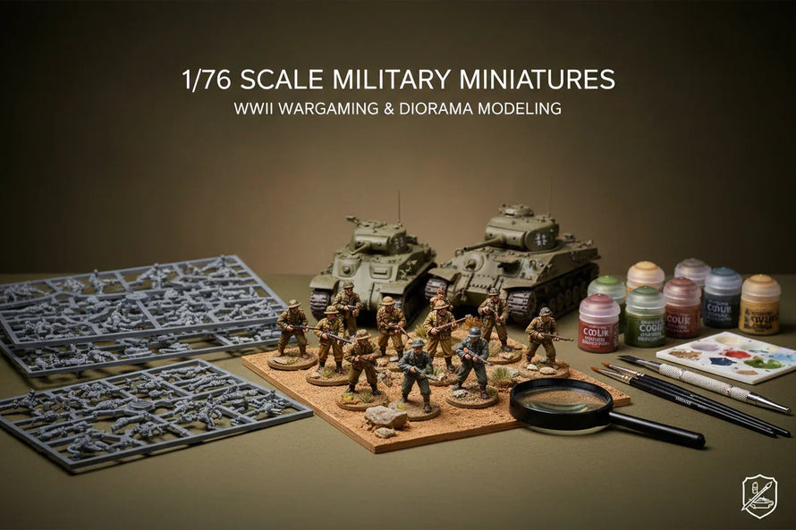1/76 Scale Model Figures
