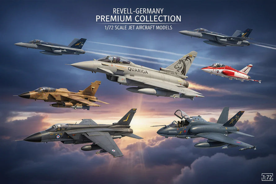 In Stock 1/72 Revell-Germany Jet Aircraft