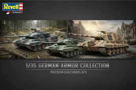 Revell 1/35 German armor model tanks collection, military scale model kits from MPM Hobbies