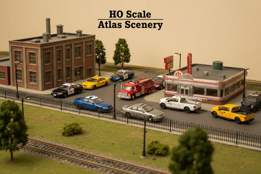 In Stock HO Scale Atlas Scenery