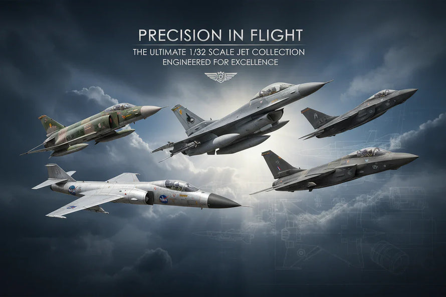 In Stock 1/32 Scale Jet Aircraft