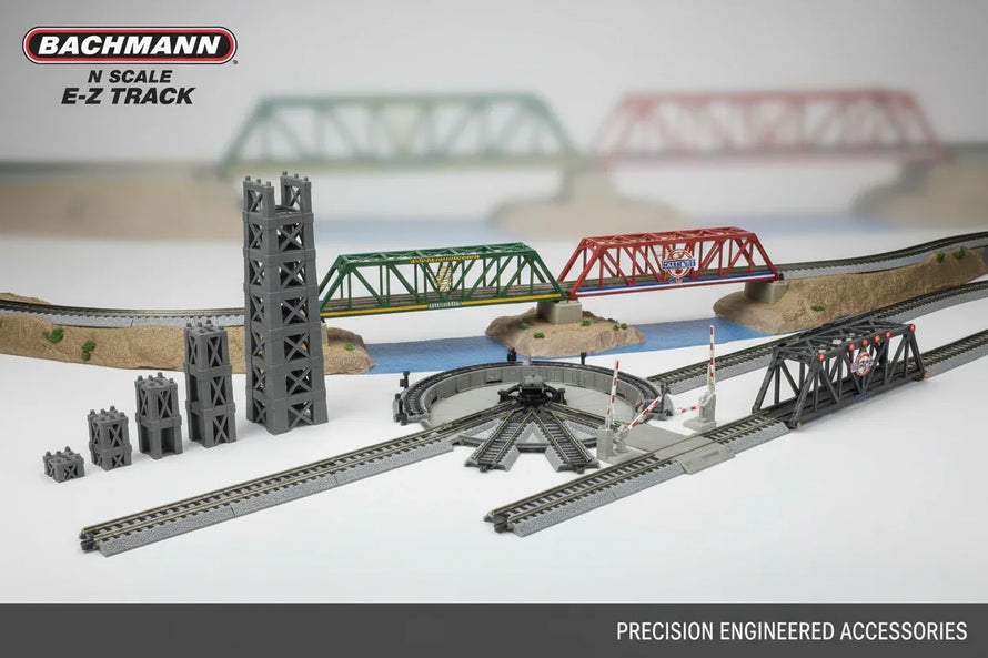 In Stock N Scale E-Z Track Accessories
