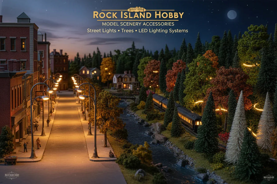 In Stock HO Scale Rock Island Hobby